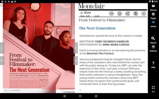 Montclair Magazine android App screenshot 0